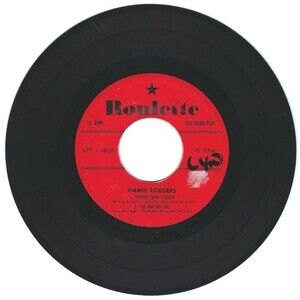 Jimmie Rodgers 45 EP Woman From Liberia on Roulette VG '57 Pop